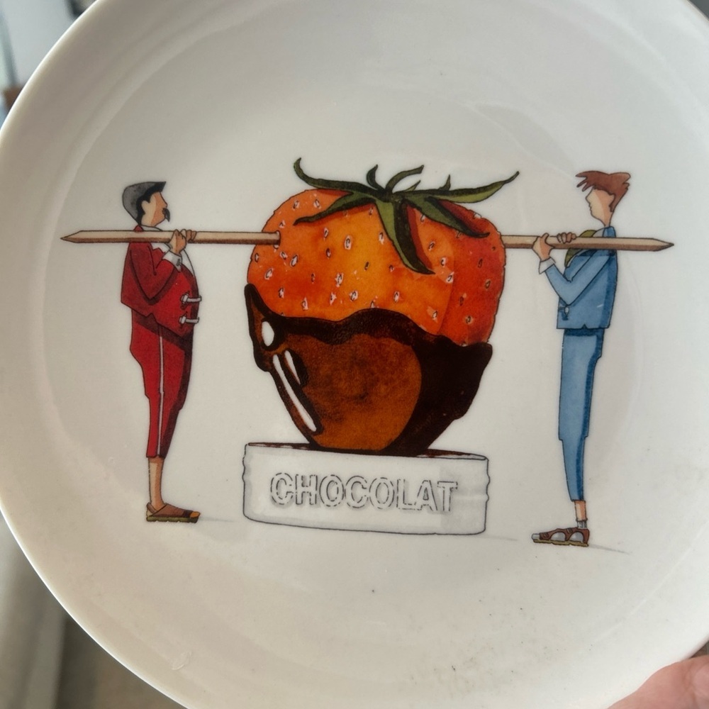 Vintage Cider House Plates - Picture 4 of 7